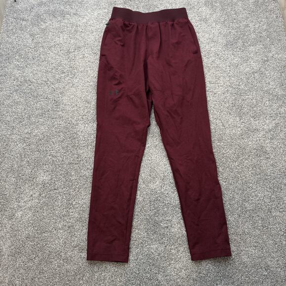 Under Armour Pants Mens Small Fitted Joggers 1352028 Athletic Stretch Pockets - Picture 1 of 16